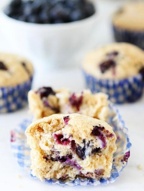 Blueberry Muffin (Gluten Free, Nut Free, Dairy Free, Low Carb) Recipe