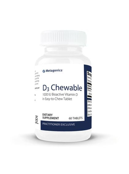 Vitamin  D3 Chewable 1000 IU 60c