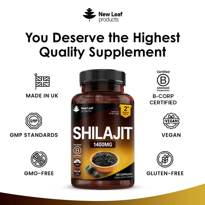 Shilajit 1400MG 120caps