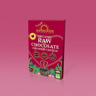 Raw Chocolate Goji Crunch 50g