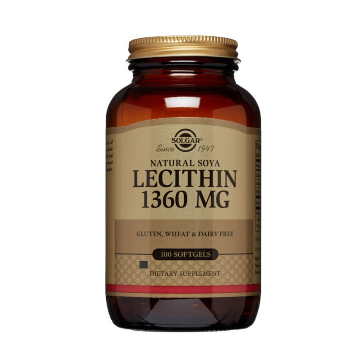 Lecithin, Soya 1360mg Softgels 100s