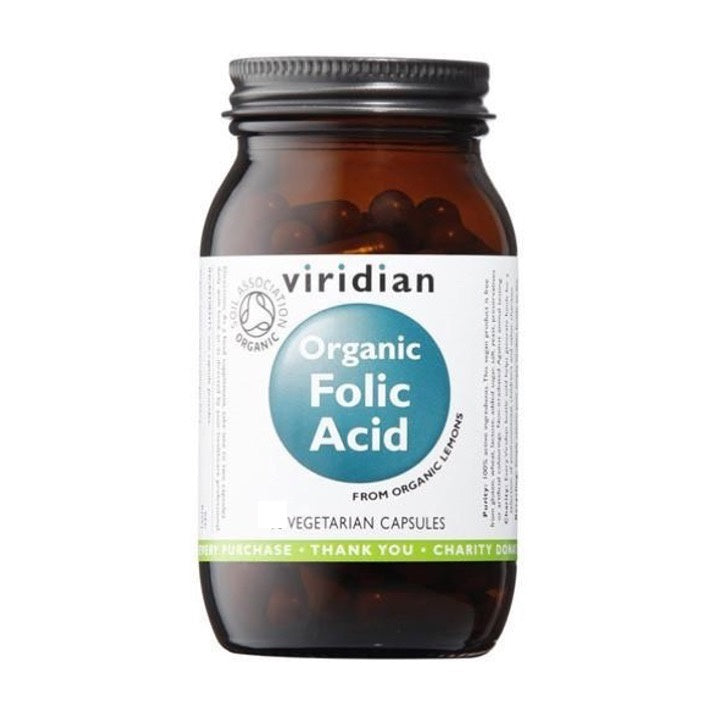 Organic Folic Acid 400ug 60s