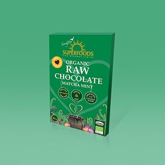 Raw Chocolate Matcha Mint 50g