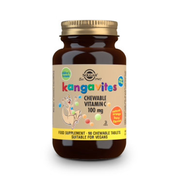 Kangavites Natural Orange Burst Vitamin C 100mg 90t