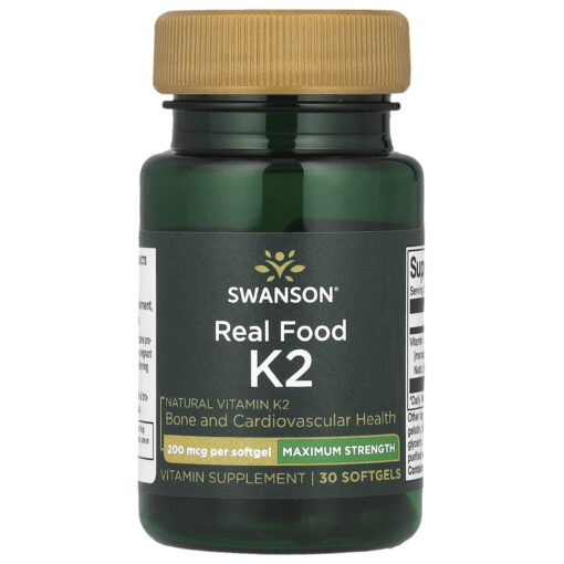 Real Food Vit K2 200mcg 30sg