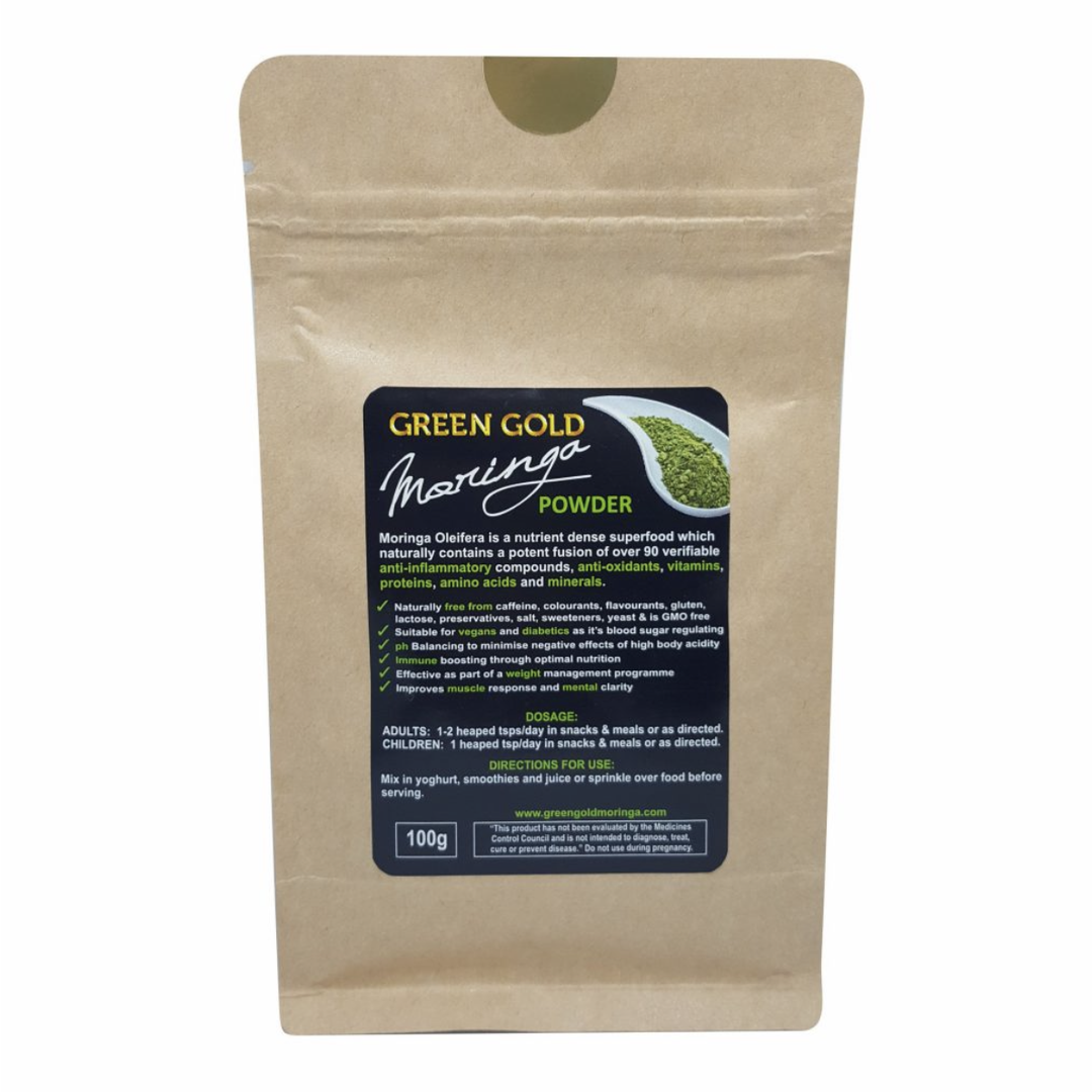 Green Gold Moringa Powder 100g