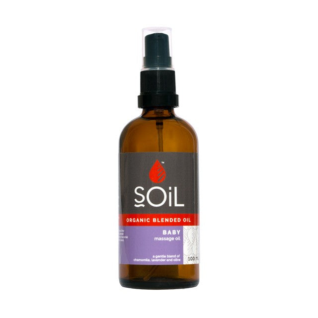 Soil Organic Baby Massage Oil 100ml