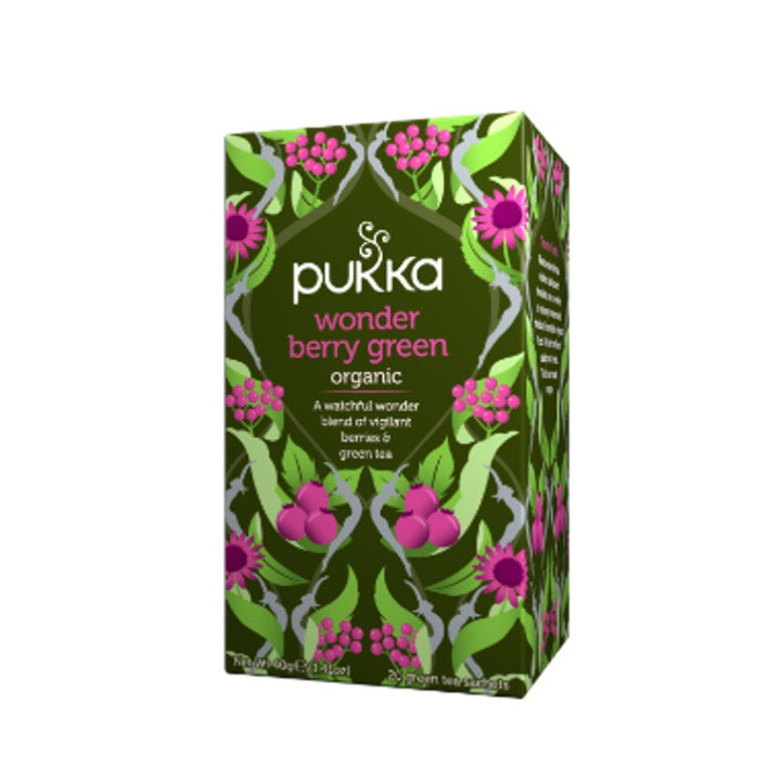 Pukka Wonderberry Green Tea 20