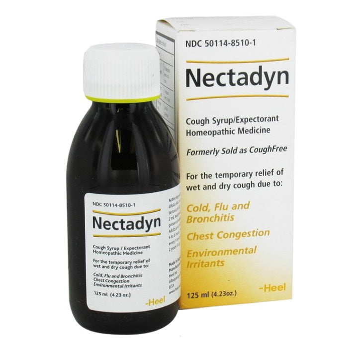 Heel Nectadyn Cough Syrup Wet/Dry 125ml