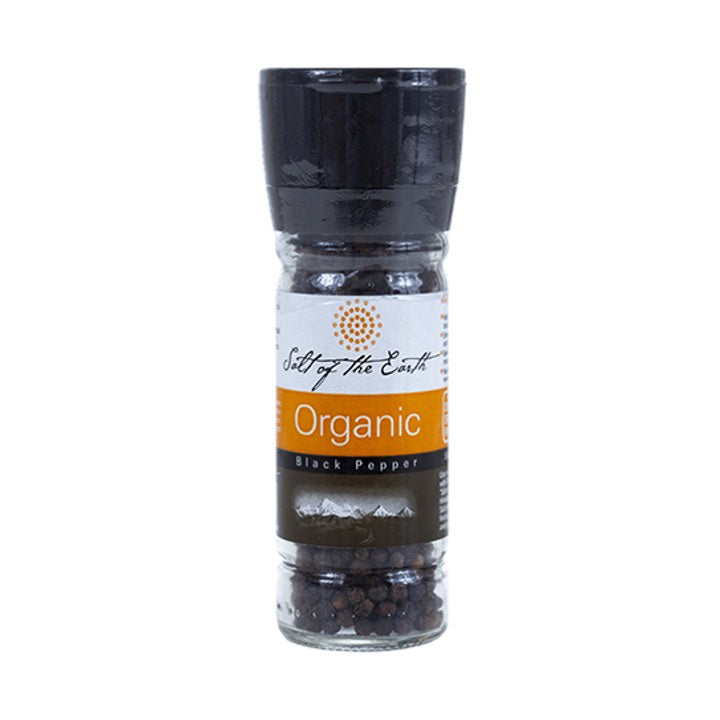 Organic Black Pepper Grinder 56g