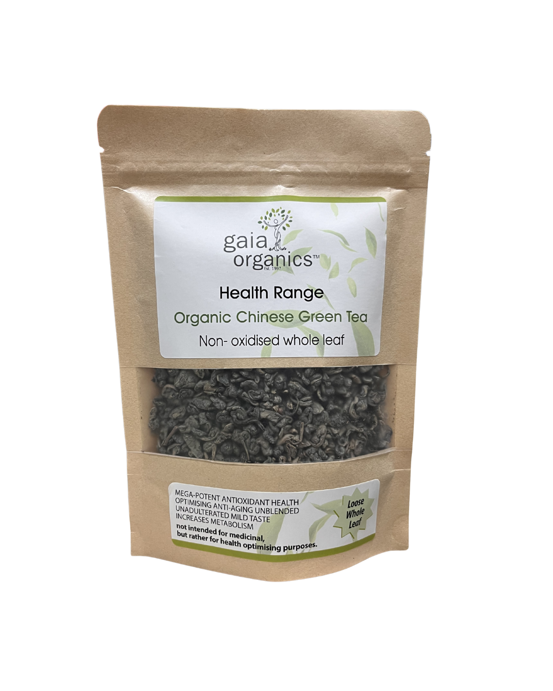 Organic Green Tea Loose Leaves 100g