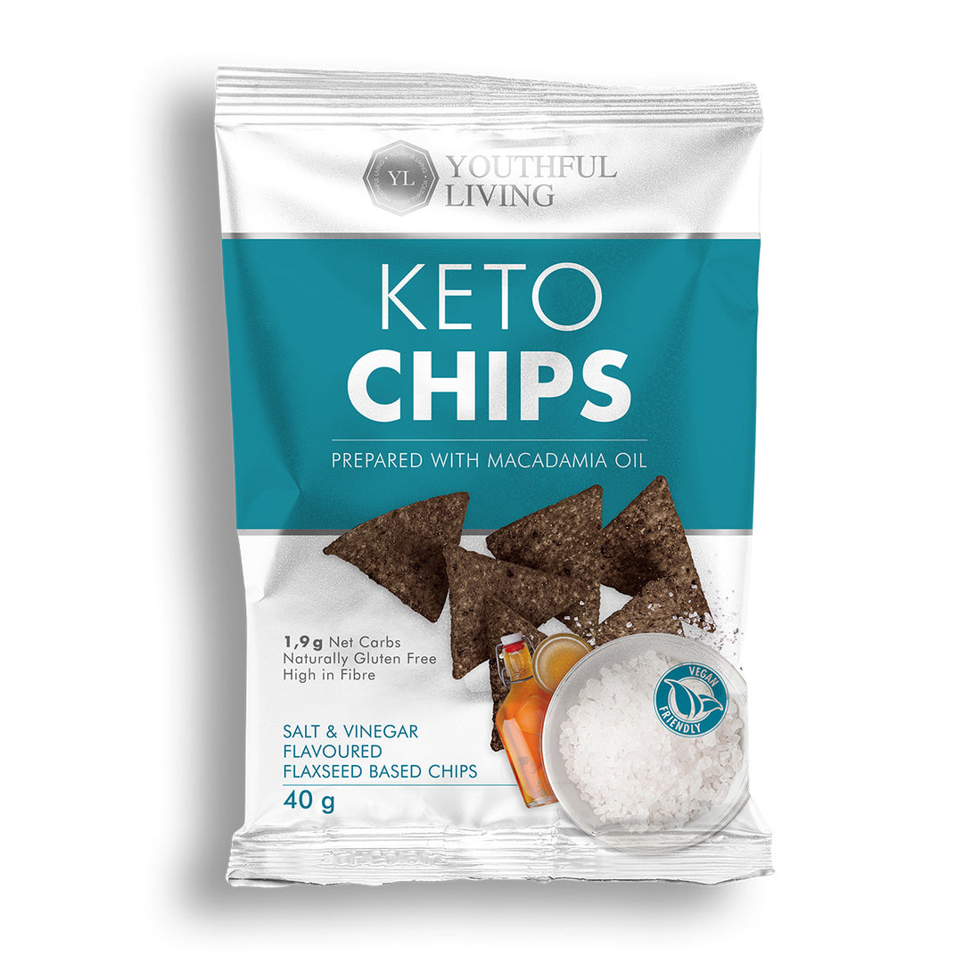 Keto Chips Salt &amp; Vinegar 40g