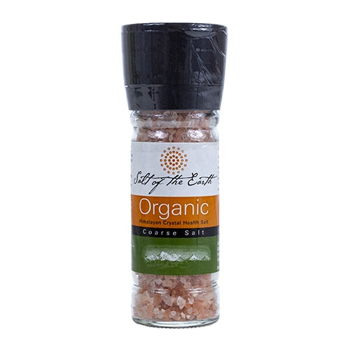 Organic Coarse Himalayan Salt Grinder 110g