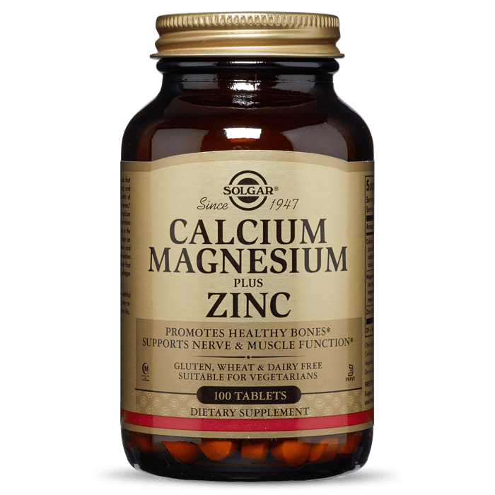 Calcium Magnesium Plus Zinc Tabs 100s