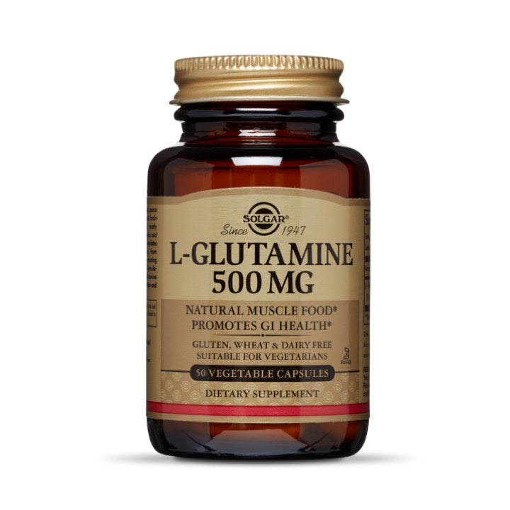 L-Glutamine 500mg Vegicaps 50s