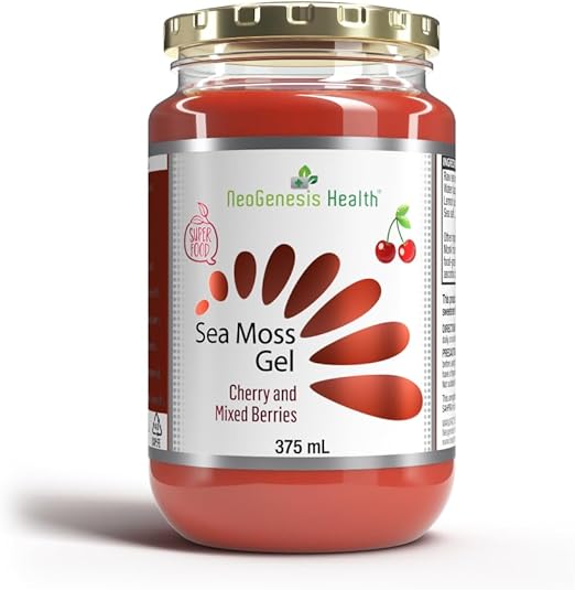 Sea Moss  Gel Cherry and Mixed Berries