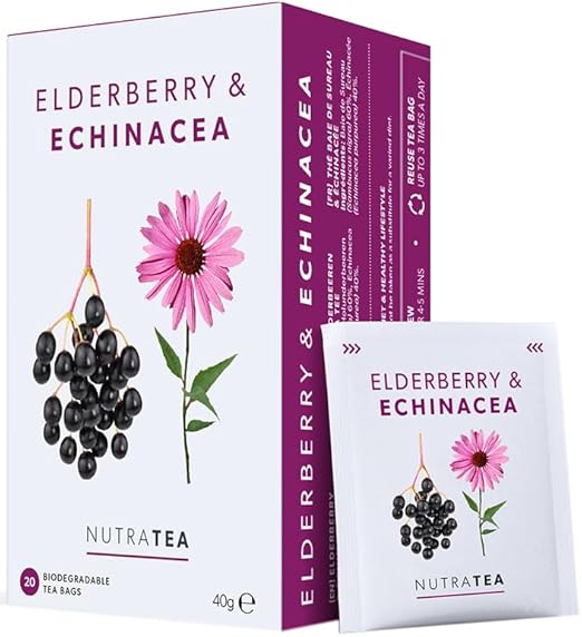 Elderberry &amp; Echinacea tea  20tb
