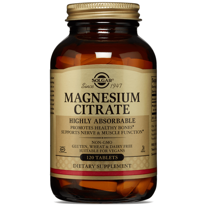 Magnesium Citrate Tabs 120s