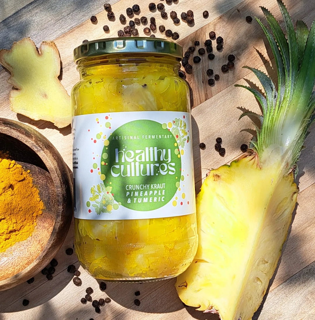 Crunchy kraut - pineapple and turmeric 375ml