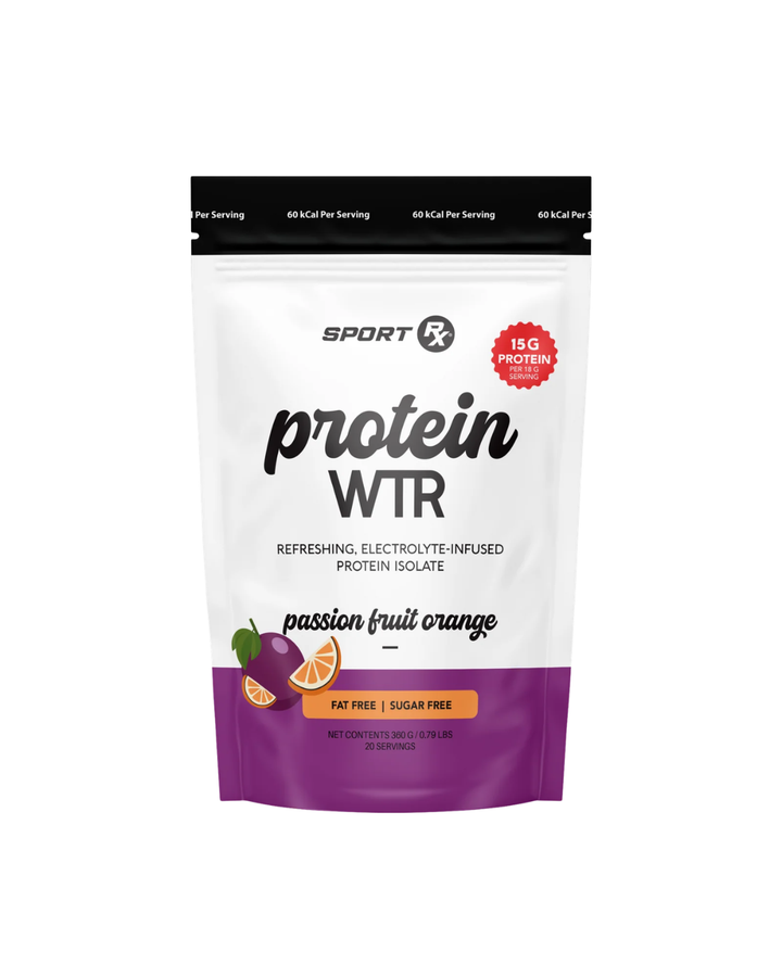 Sports RX Protein WTR Powder Passionfruit Orange 360g  Pouch