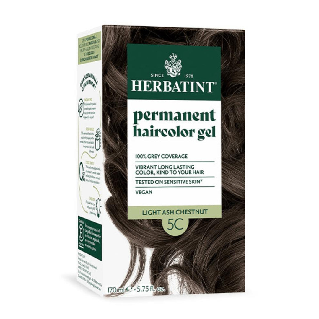 Hair Colour Gel 5C Light Ash Chestnut 150ml