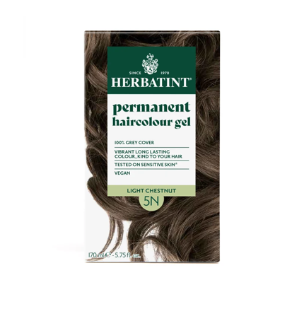 Hair Colour Gel 5N Light  Chestnut 150ml
