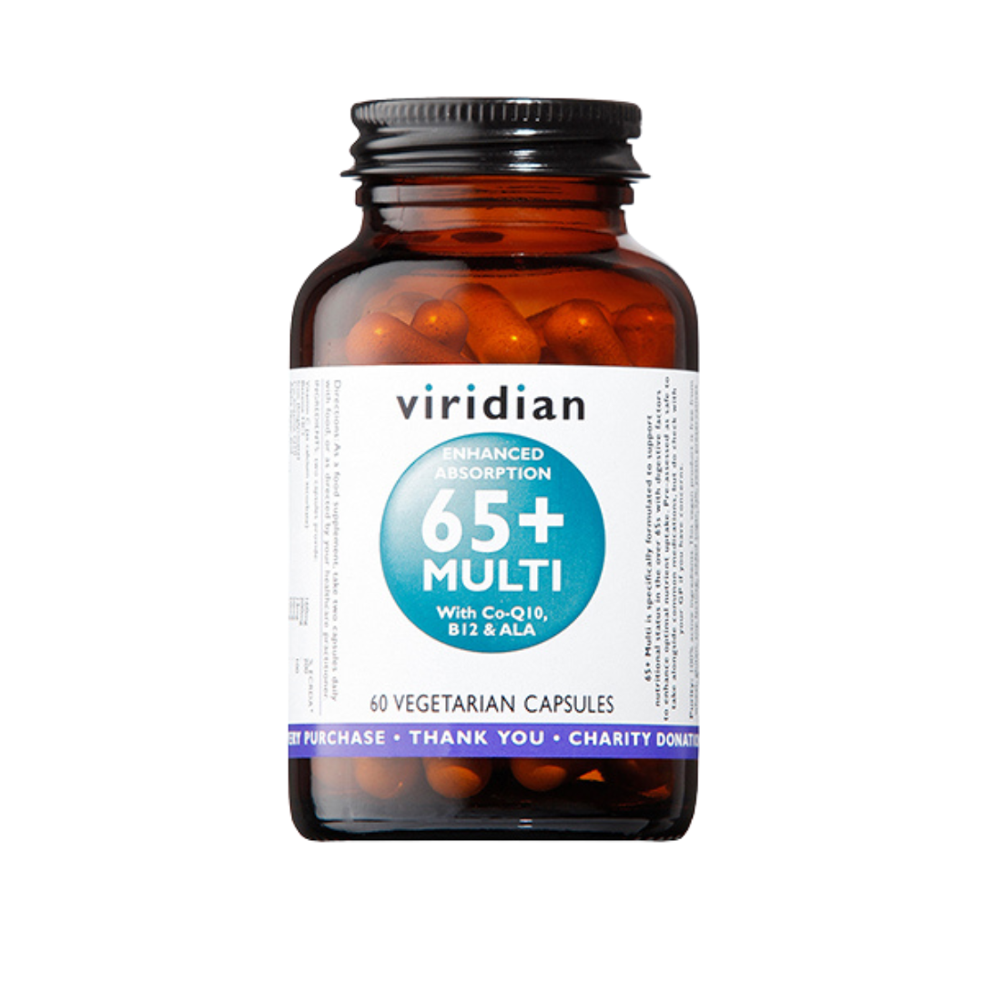 65+ Multivitamin with Co-Q10 B12 & ALA 60c