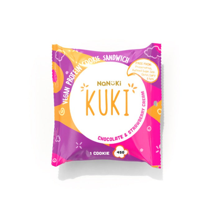 Nanuki Choc & Strawberry Kuki 45g