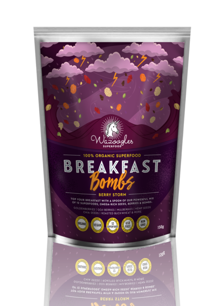 Wazoogles Breakfast Bomb Berry Storm 150g