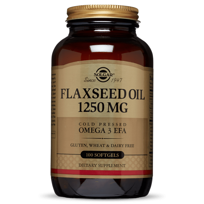 Flaxseed Oil 1250mg Softgels 100s