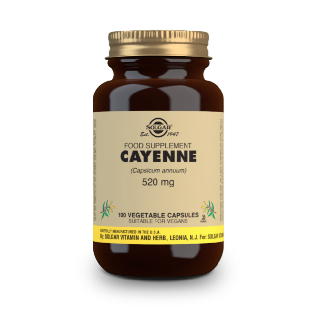 Cayenne 520mg Vegicaps 100s