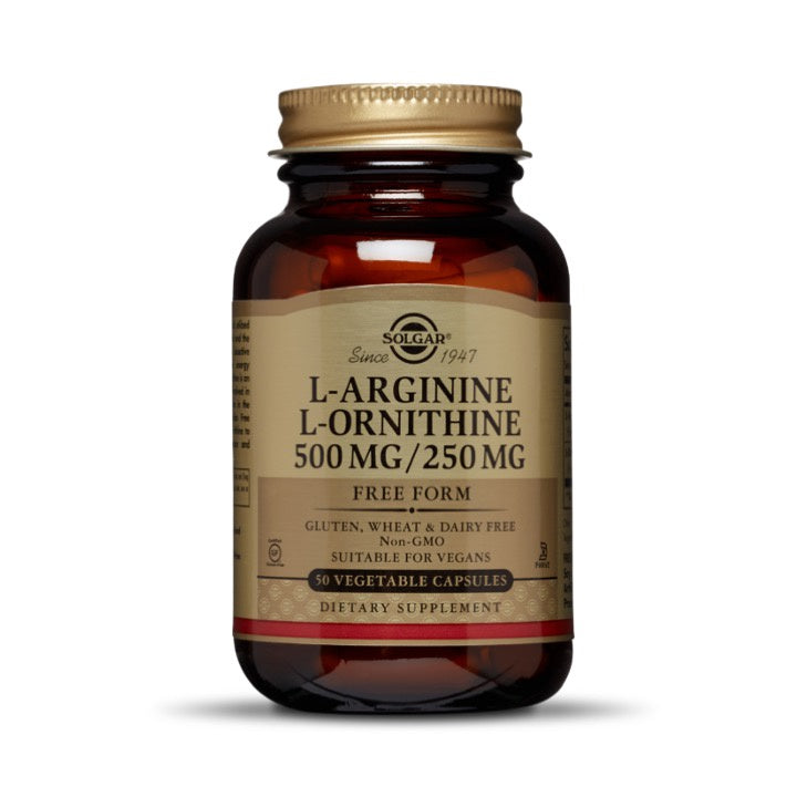 L-Arginine-L-Ornithine Vegicaps 50s