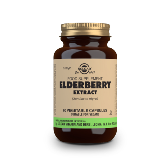 Elderberry Extract Vegicaps 60s