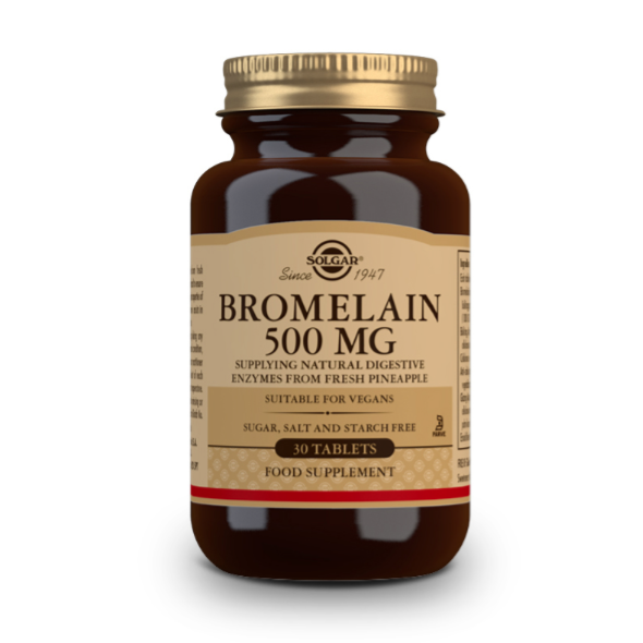 Bromelain 500mg Tabs 30s