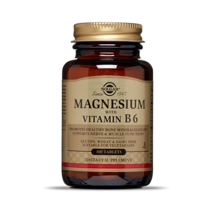 Magnesium Tabs with Vitamin B6 100s