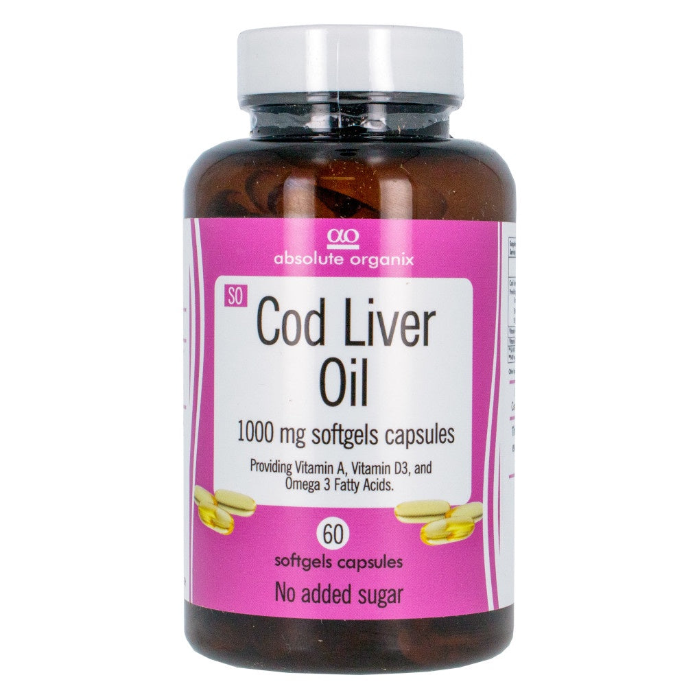 Cod Liver Oil  1000mg  60c