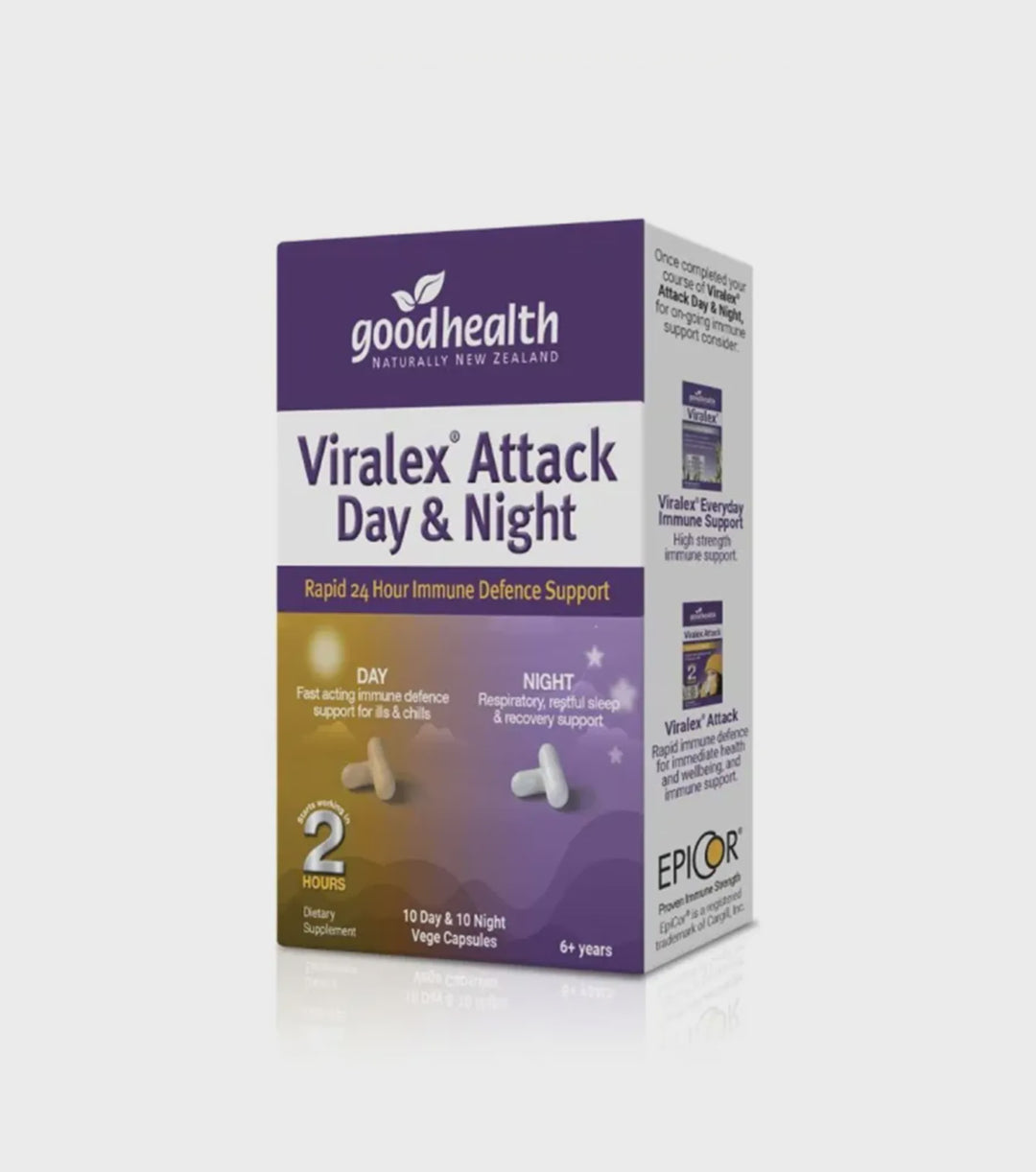 Viralex Attack Day and Night 20 caps