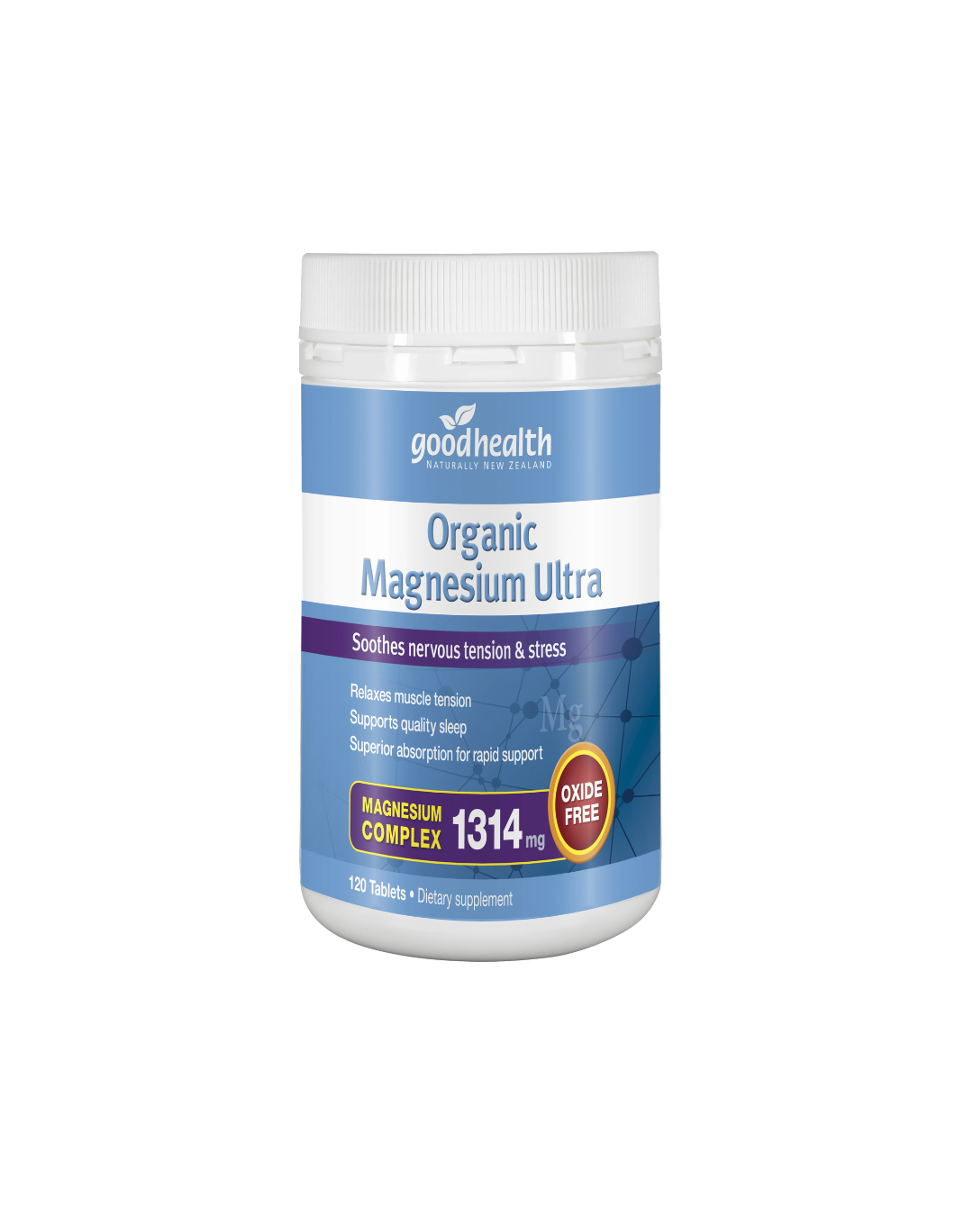 Organic Magnesium Ultra 120t