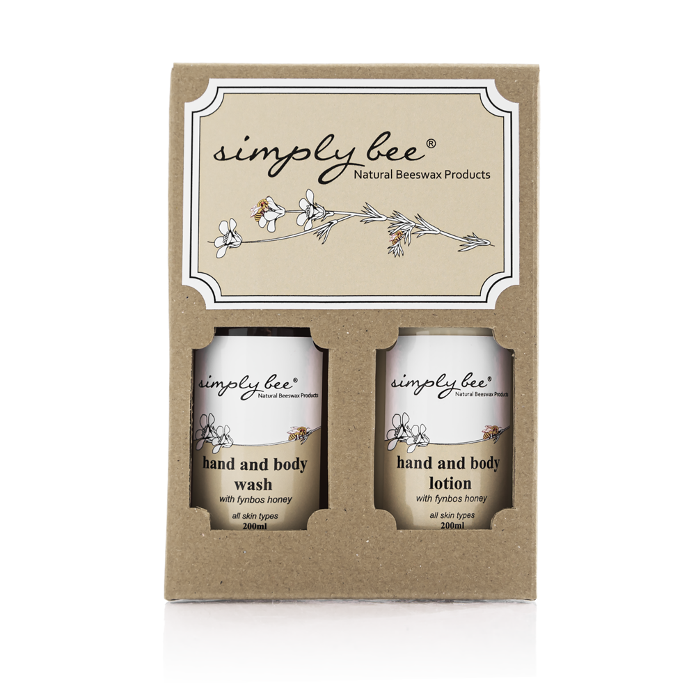 Simply Bee Gift Pack - Hand & Body Wash and Hand & Body Lotion