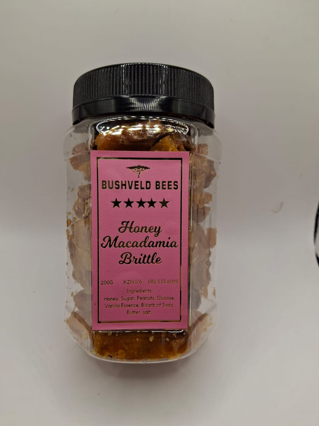 Honey Macadamia Brittle 200g