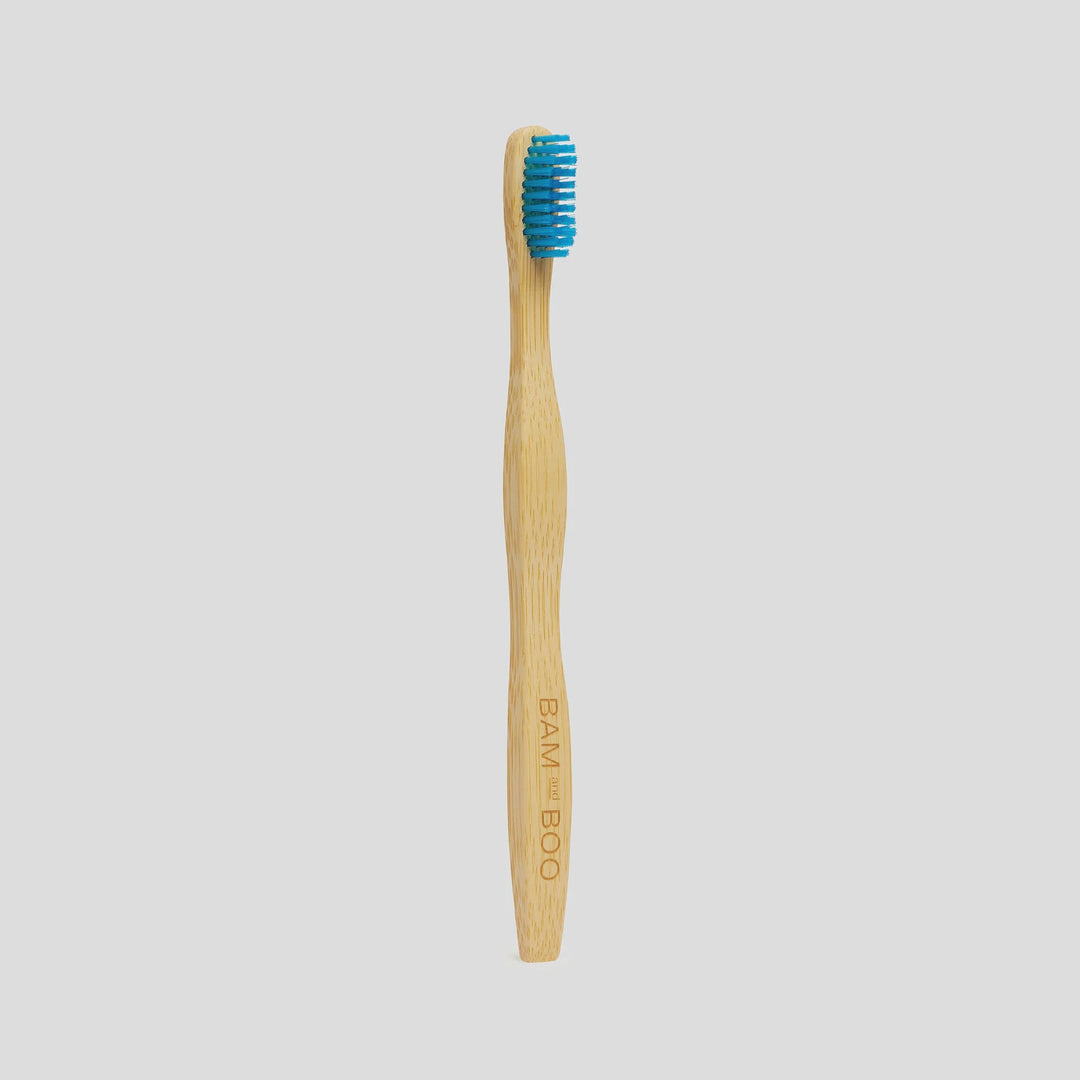 Adult Bamboo Toothbrush Blue