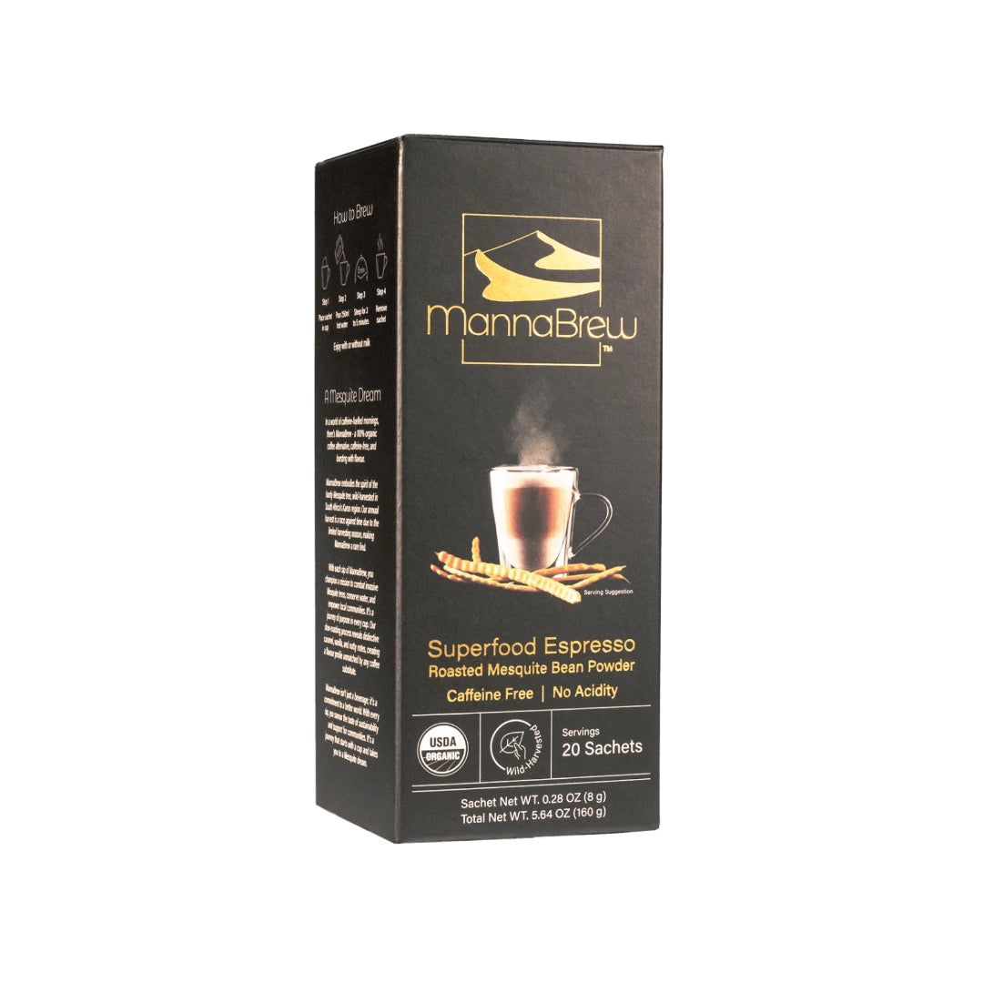 Mannabrew Superfood Espresso 20 Sachet