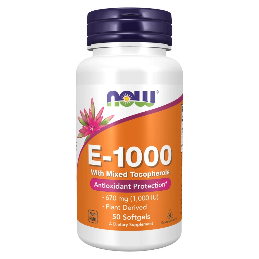 Vitamin E 1000 Mixed Tocopherols 50sg