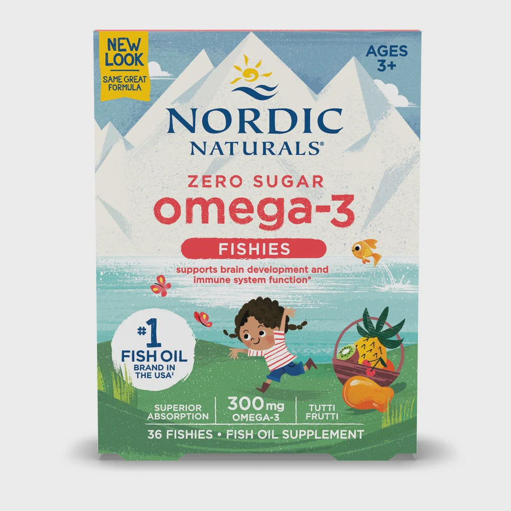 Zero Sugar Omega 3 Fishies - Tutti Frutti