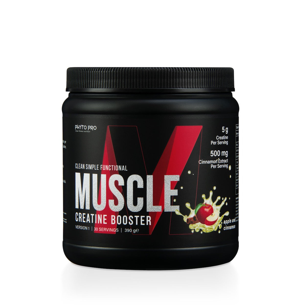 Phyto Pro MUSCLE Creatine Booster - Apple / Cinnamon 390g