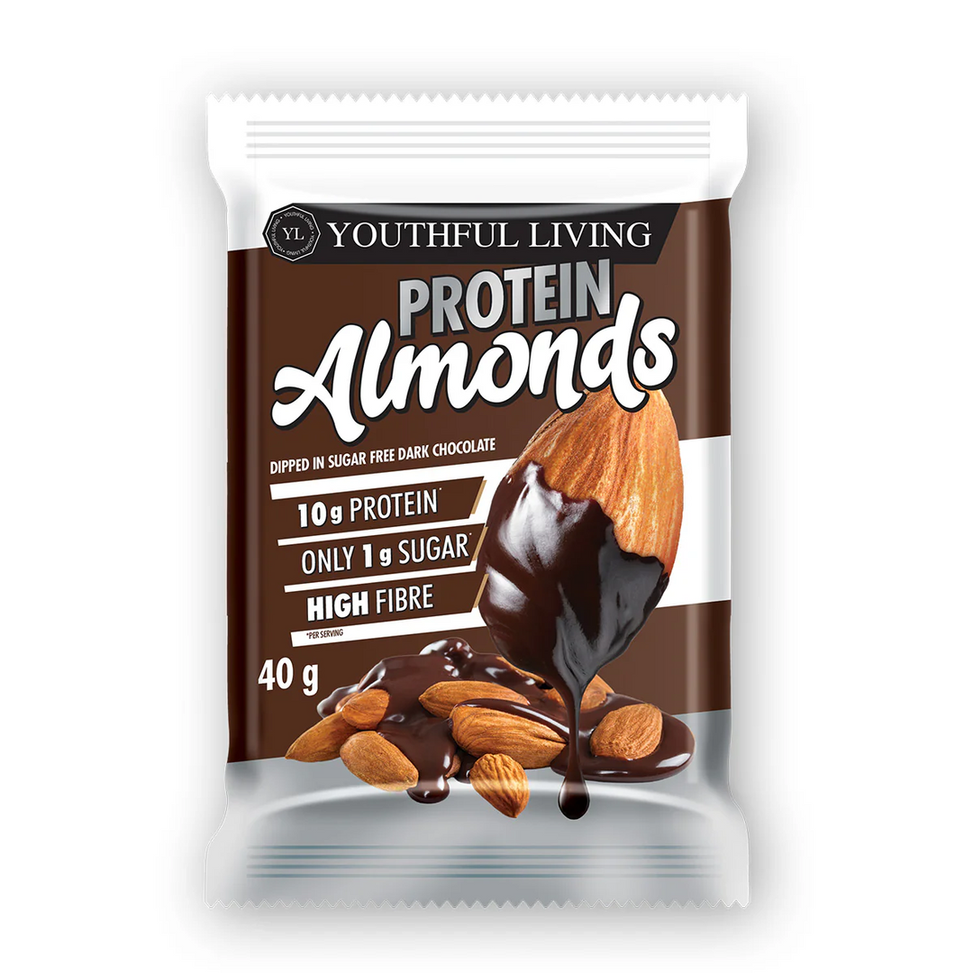 Protein Almonds  Dark Chocolate 40g