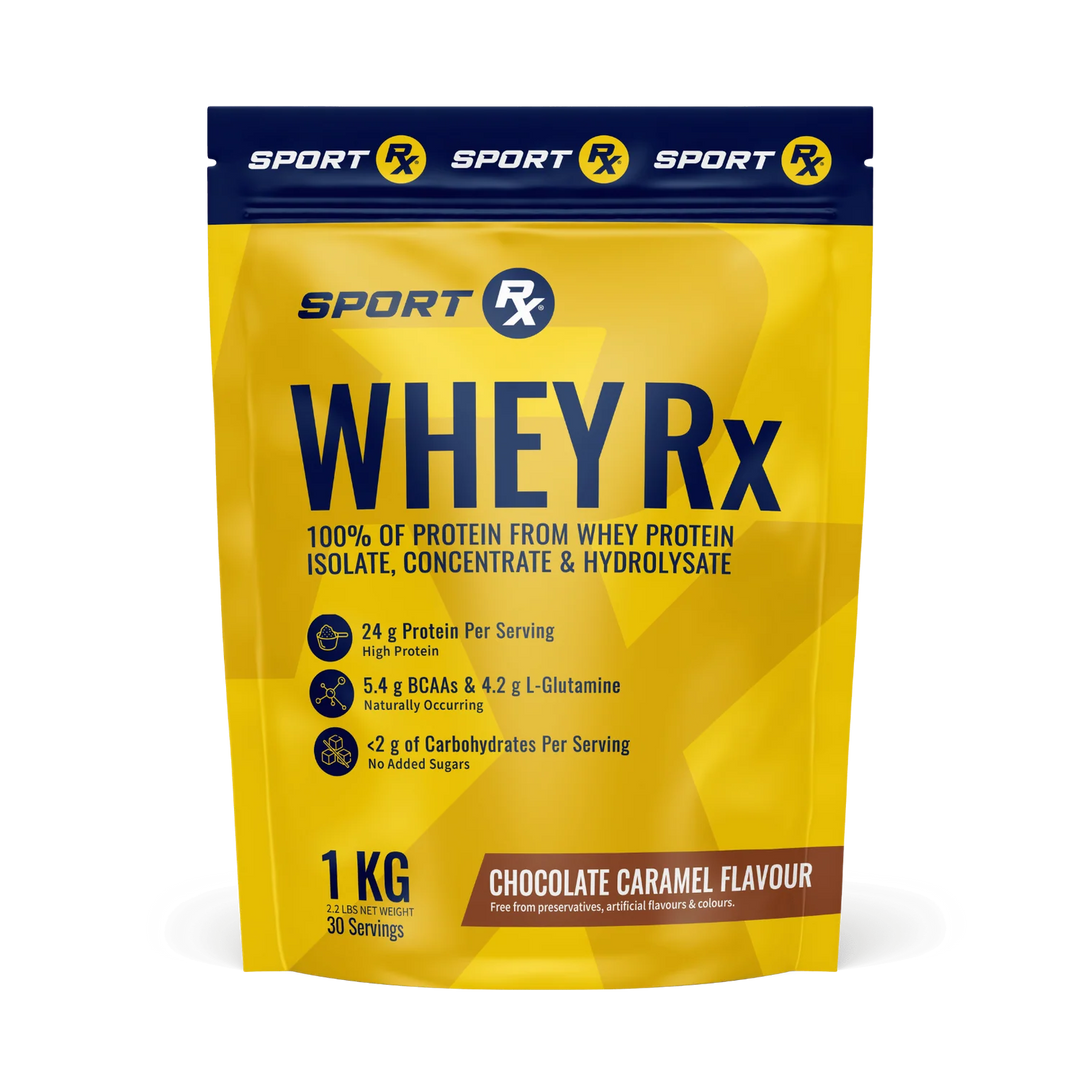 Whey Protein Chocolate Caramel Pouch 1 Kg