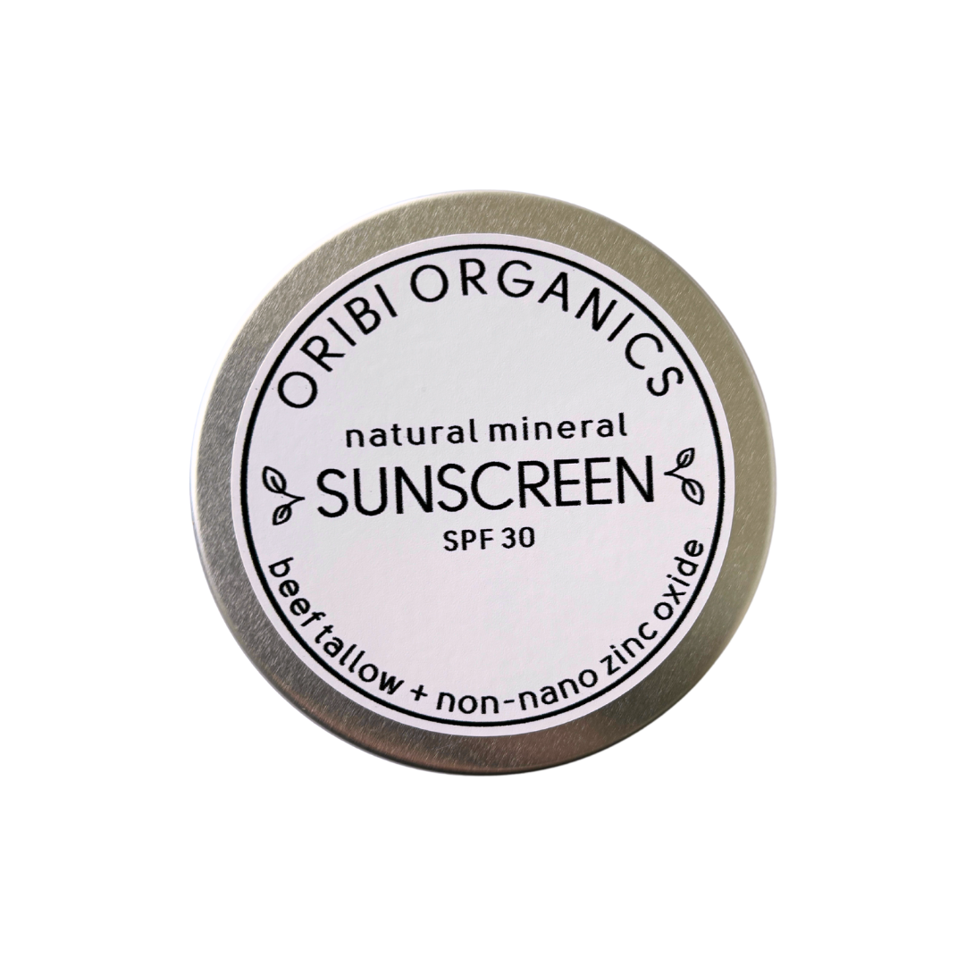 Mineral  Sunscreen SPF30 -Tallow + zinc 70g