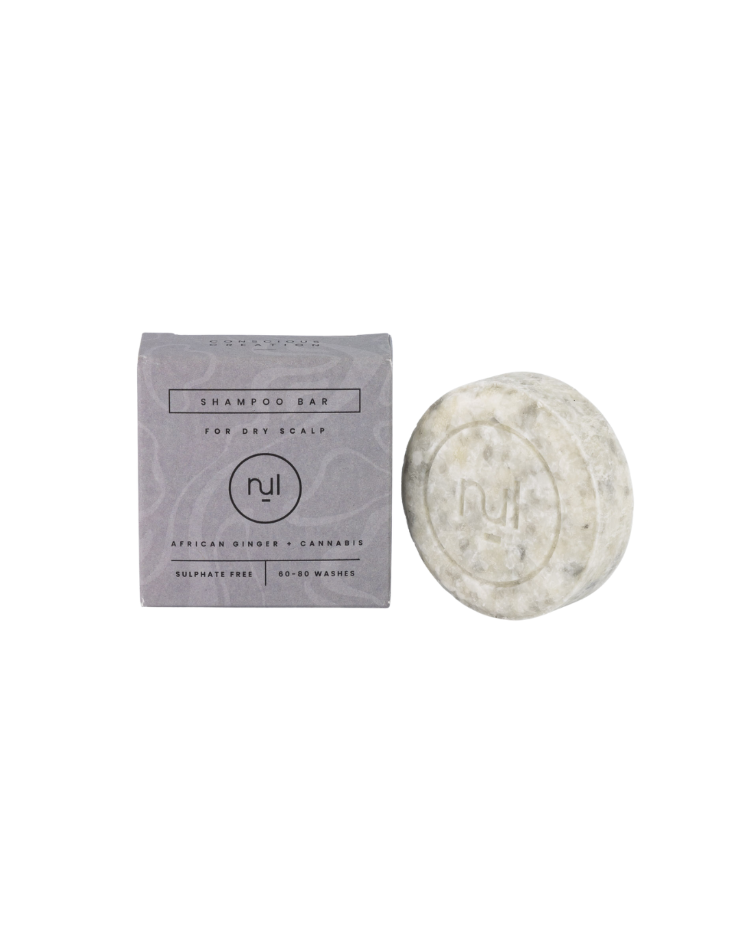 Nul African Ginger and Cannabis Shampoo Bar 60g