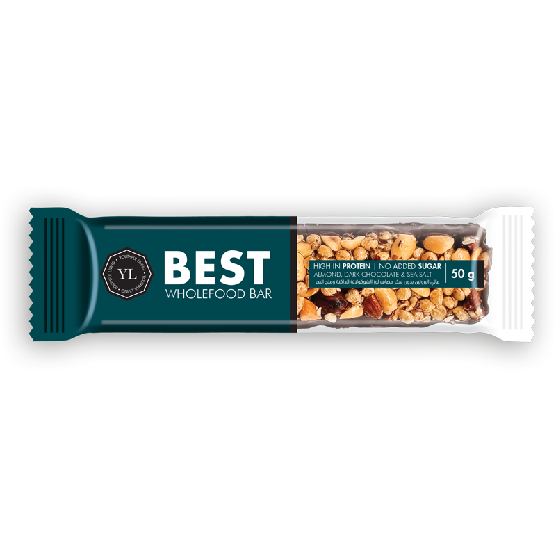 Best Bar Almond Sea Salt & chocolate 50g